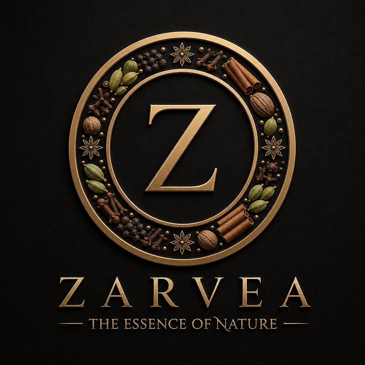 Zarvea Emblem on Black